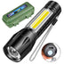TrailTorch - Mini Linterna Táctica Recargable USB